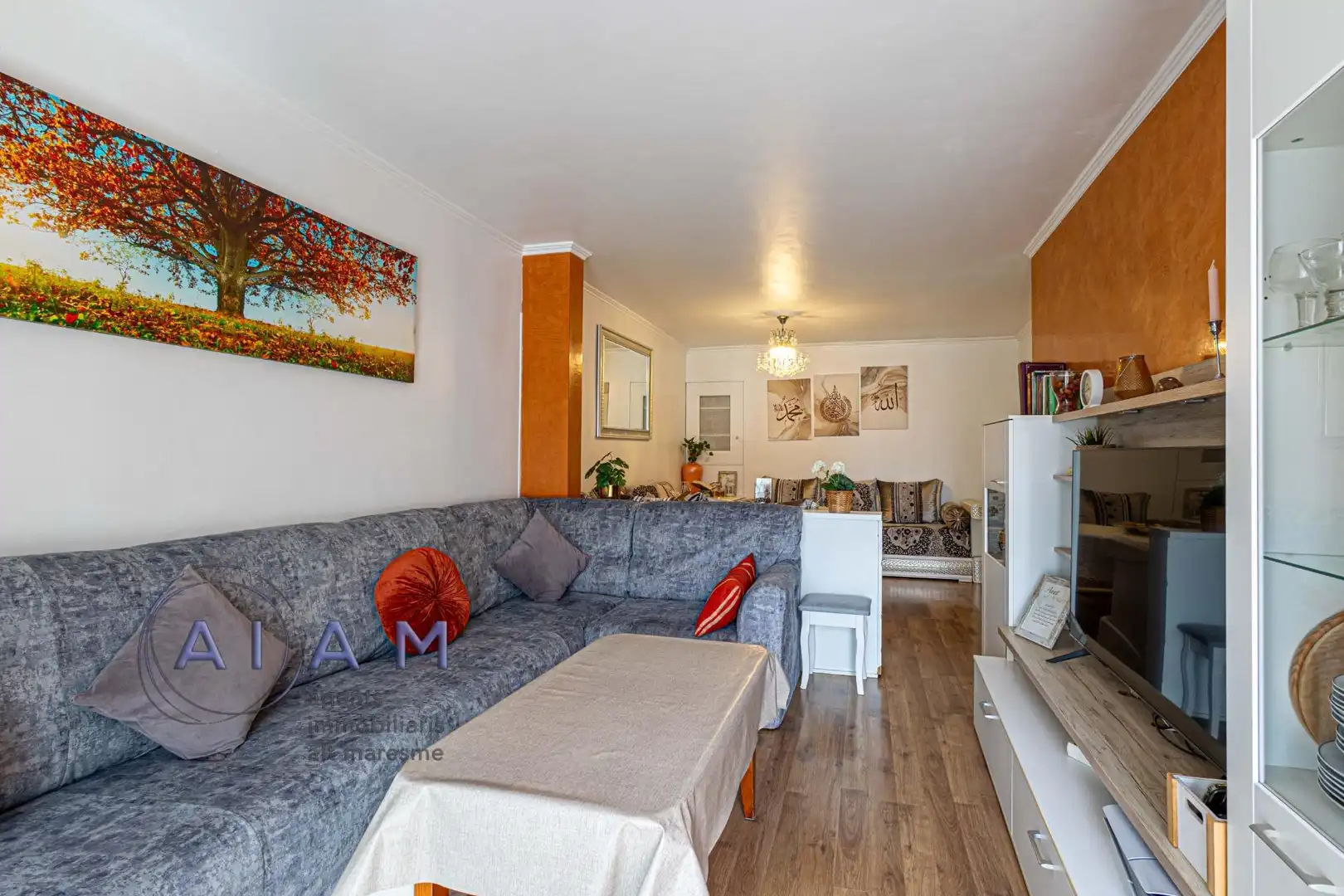 Sala d'estar de Pis en venda en Calella amb Aire condicionat, Calefacció i Parquet