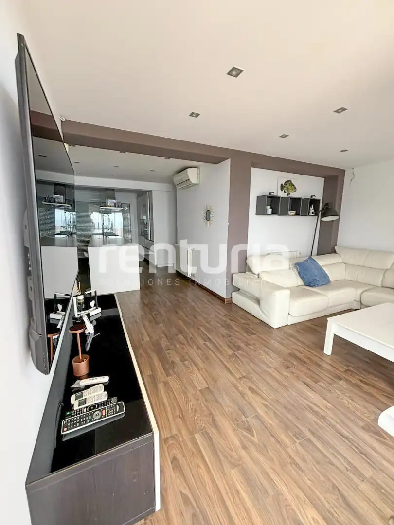 Sala de estar de Ático en venta en Moraira con Aire acondicionado, Calefacción y Jardín privado