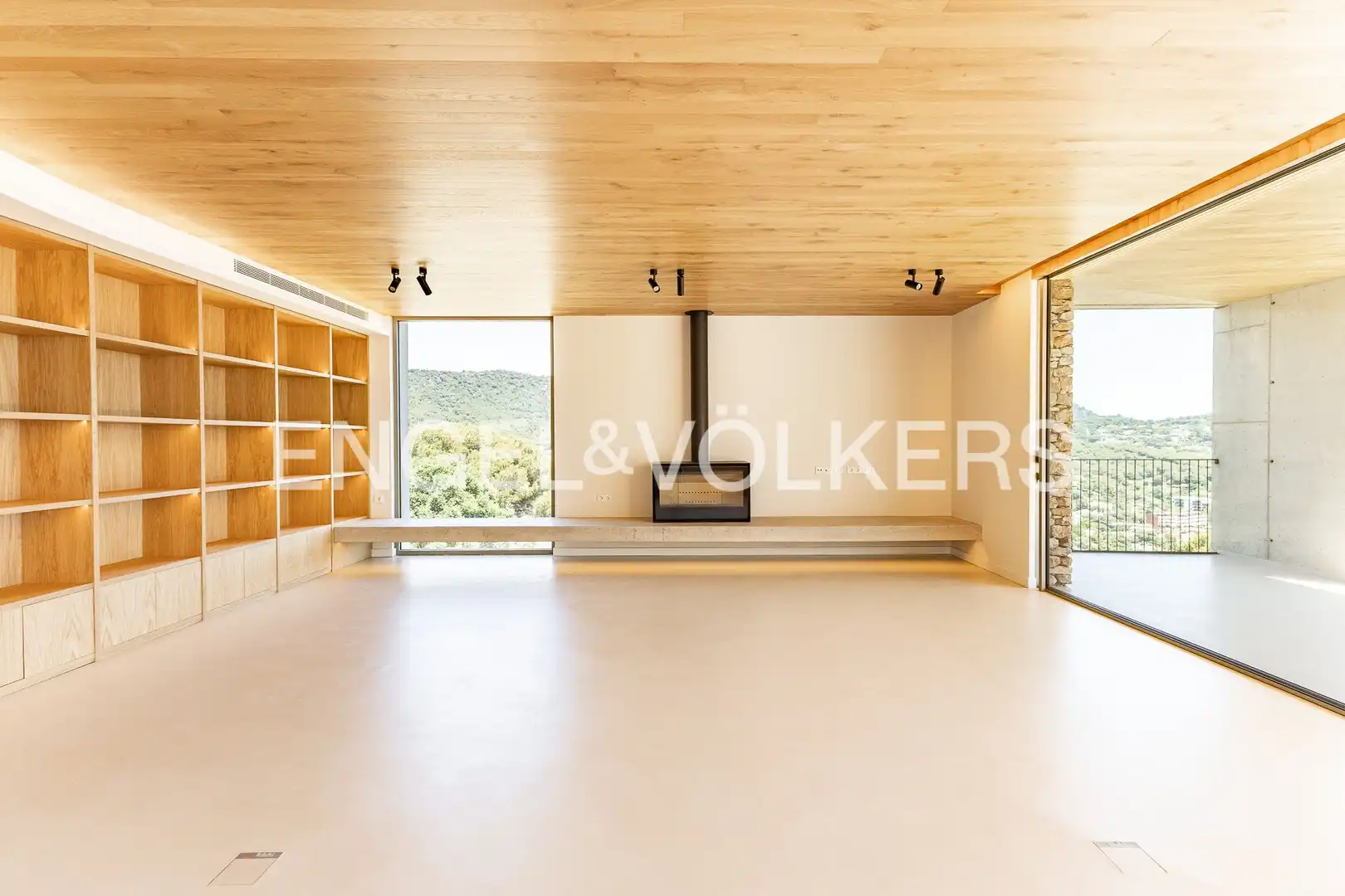 Living room of Houses for sale in Cabrils  with Heating, Private garden and Parquet flooring