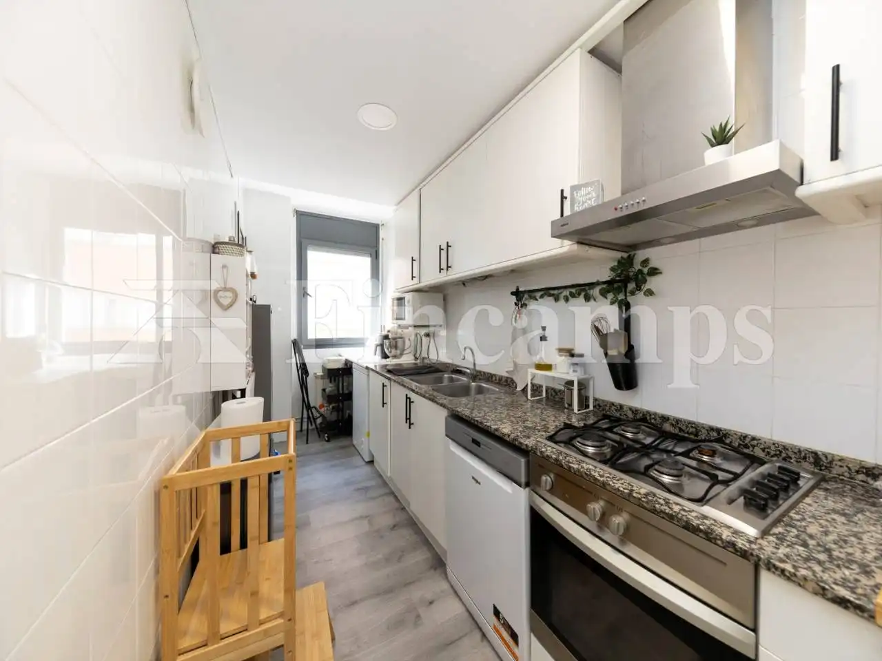 Cocina de Apartamento en venta en Sabadell con Aire acondicionado, Calefacción y Balcón