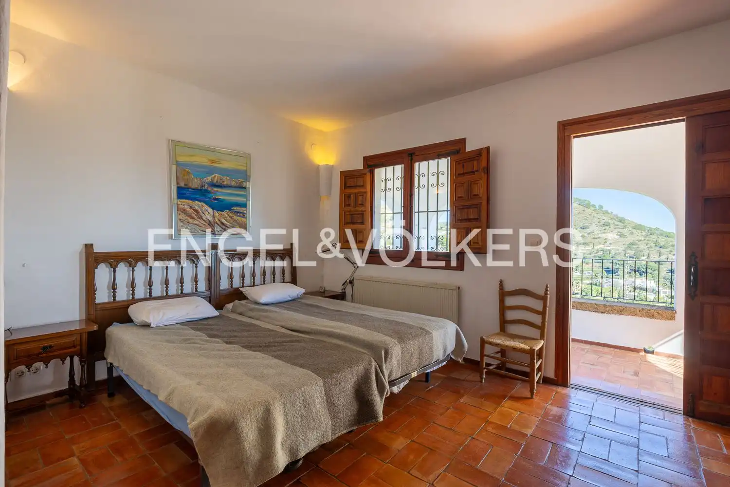 Bedroom of Houses for sale in Jávea / Xàbia  with Air Conditioner, Heating and Private garden