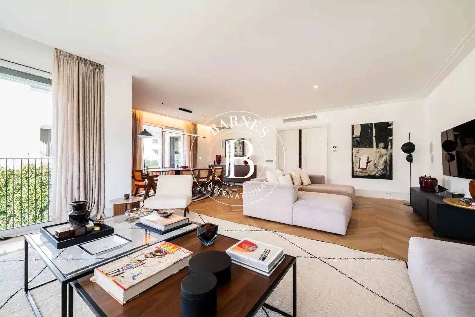 Living room of Flat for rent in Madrid  with Air Conditioner, Terrace and Furnished