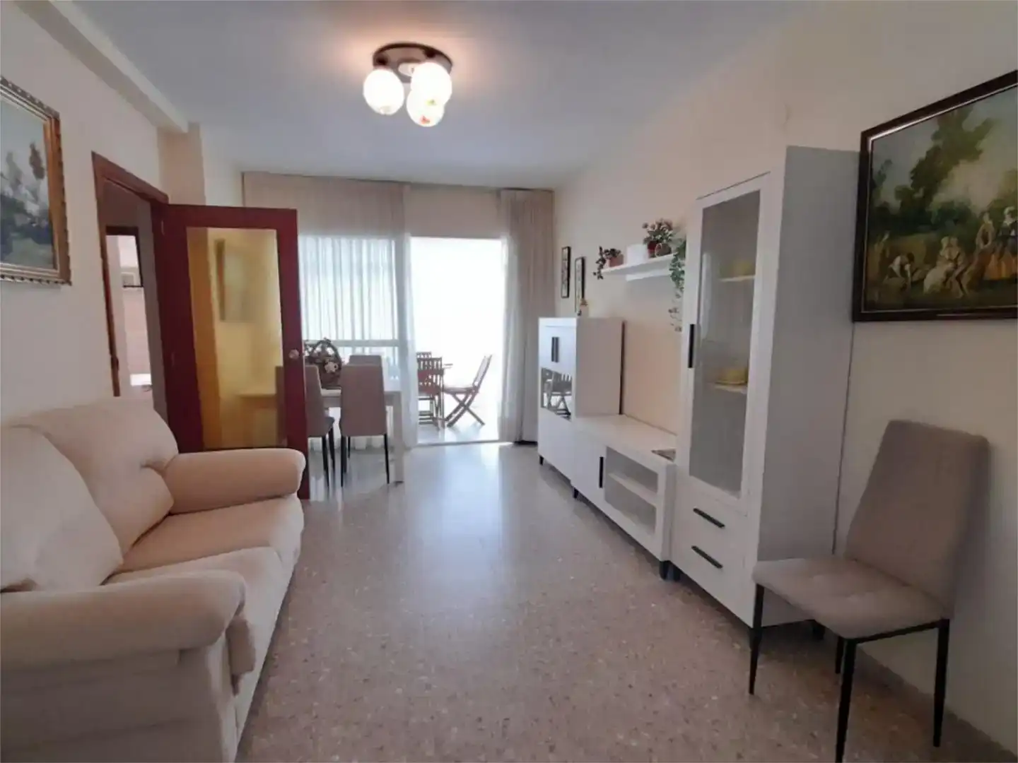 Sala d'estar de Apartament en venda en Benicasim / Benicàssim
