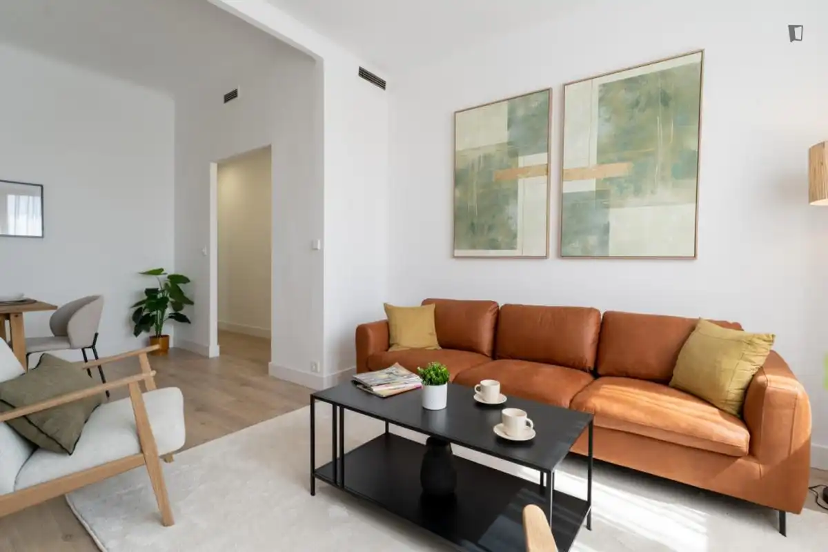Sala de estar de Apartamento de alquiler en Tetuán