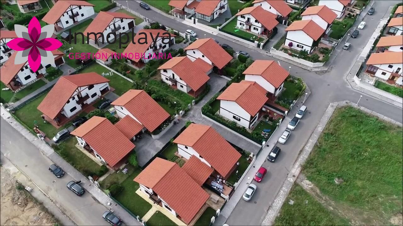Exterior view of Single-family semi-detached for sale in Arnuero  with Heating and Private garden