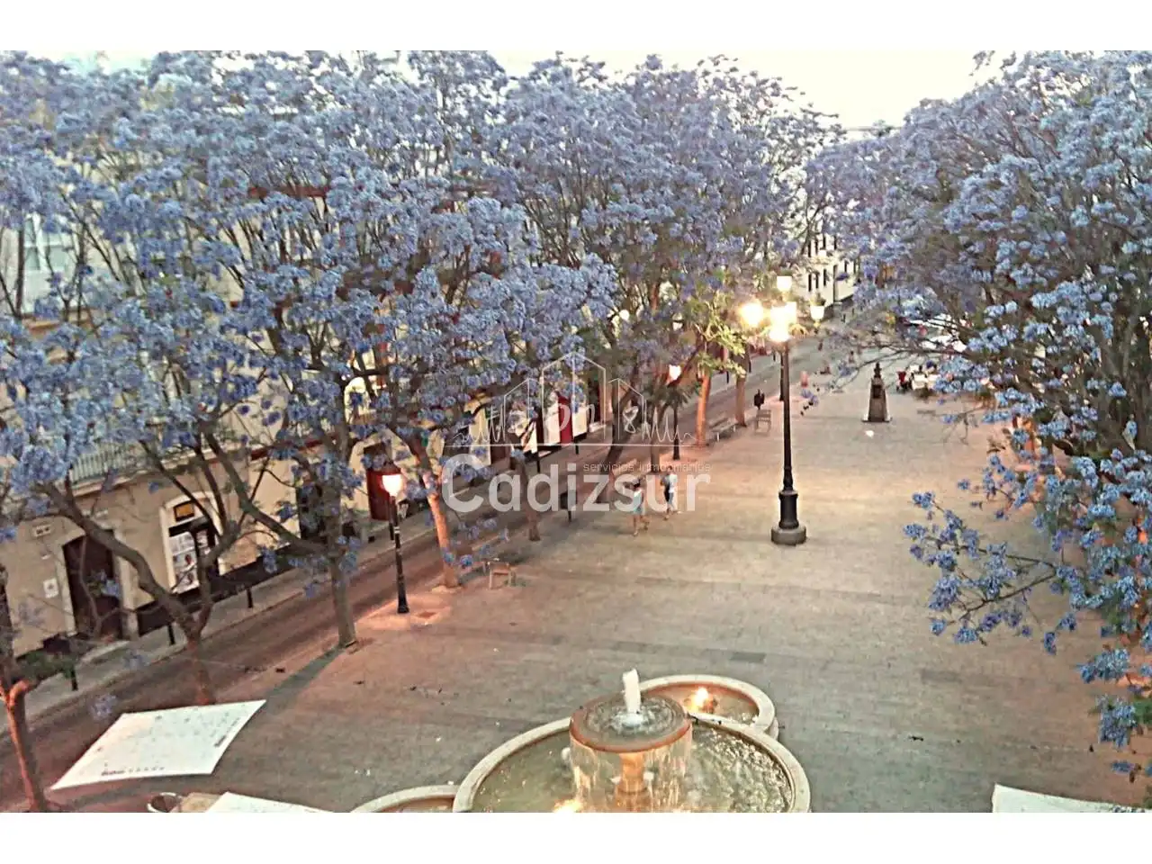 Vista exterior de Àtic en venda en Cádiz amb Aire condicionat, Terrassa i Moblat