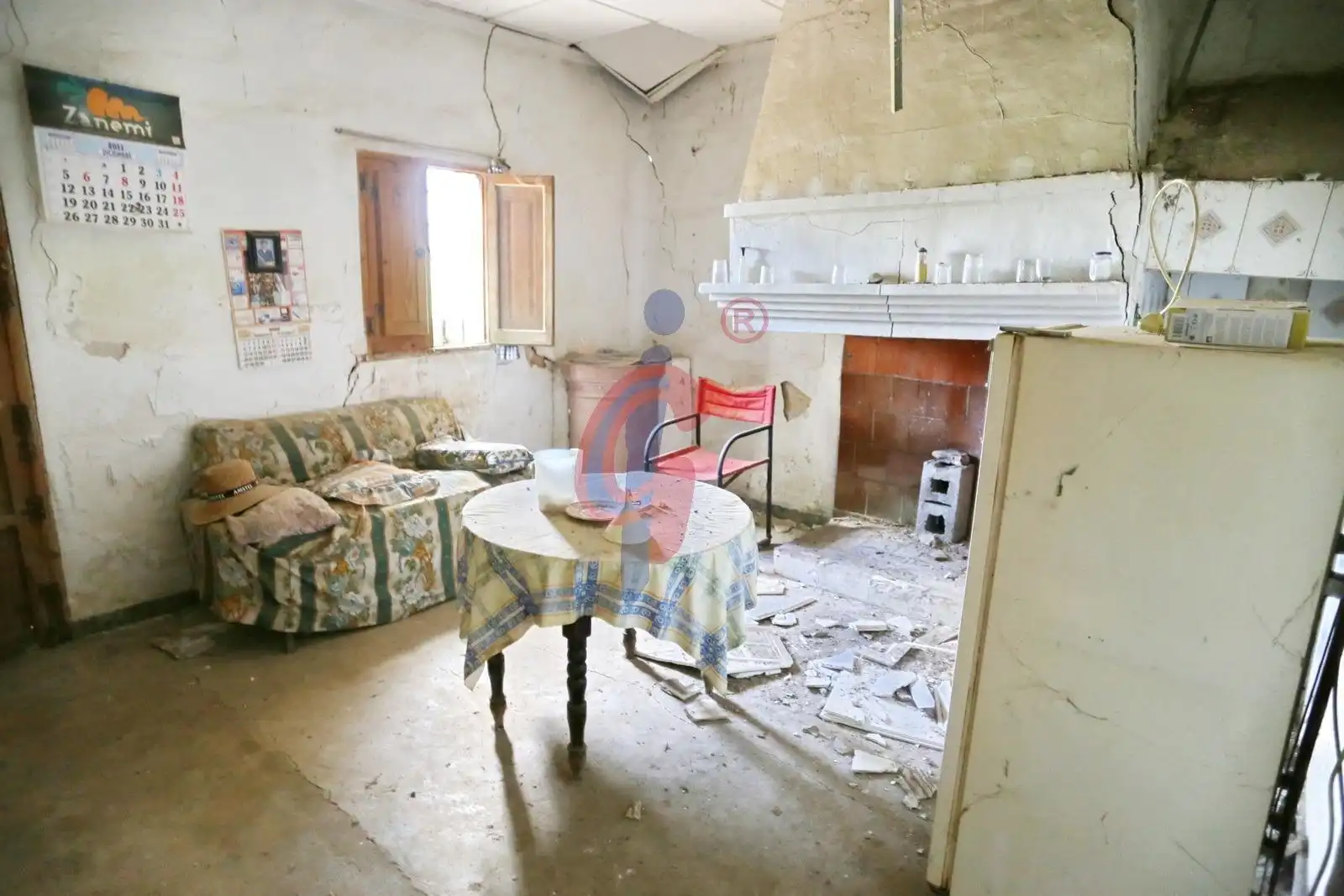 Sala d'estar de Finca rústica en venda en Callosa de Segura amb Jardí privat