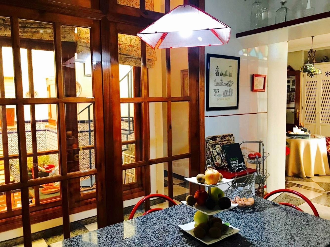 Dining room of Flat for sale in Llerena  with Air Conditioner, Oven and Washing machine