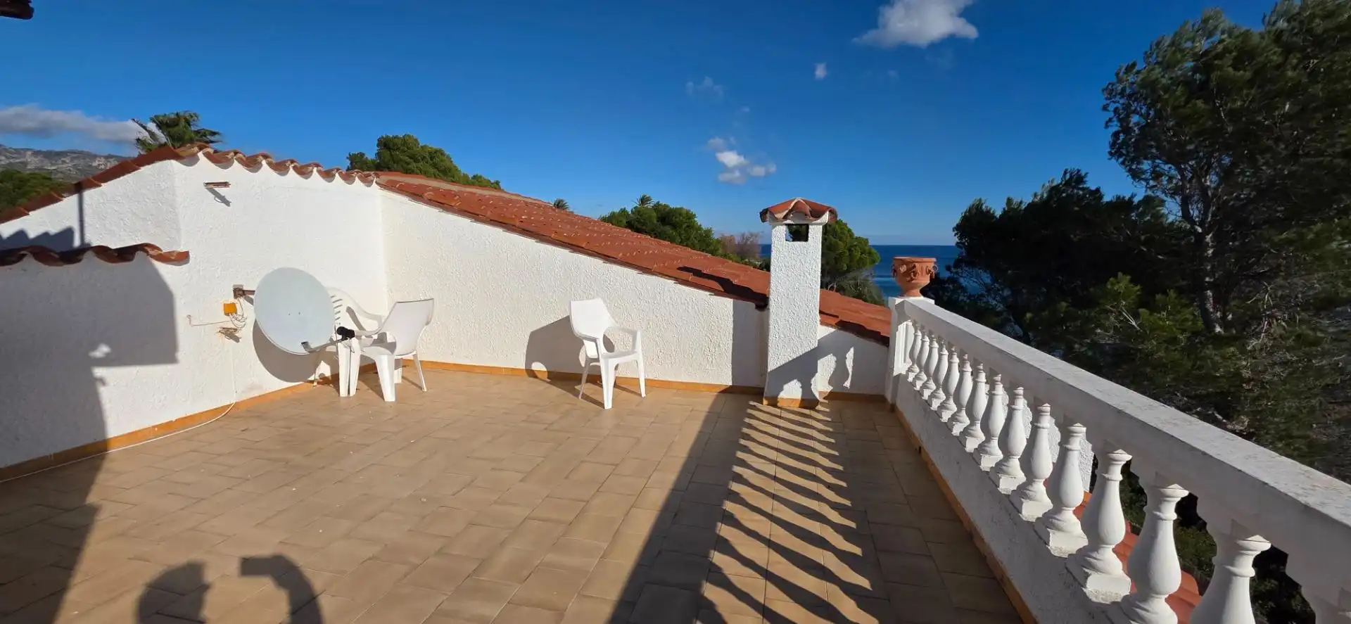 Terraza de Casa o chalet en venta en L'Ametlla de Mar  con Aire acondicionado, Jardín privado y Terraza