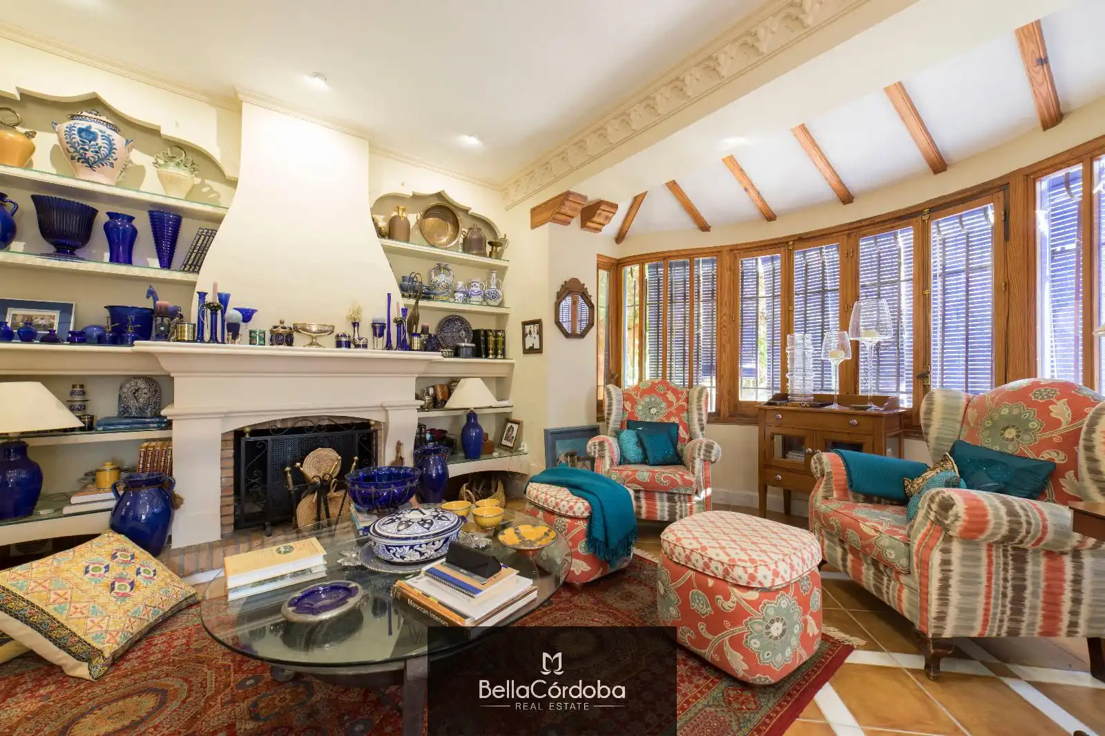 Living room of Houses for sale in Córdoba  with Air Conditioner, Heating and Terrace