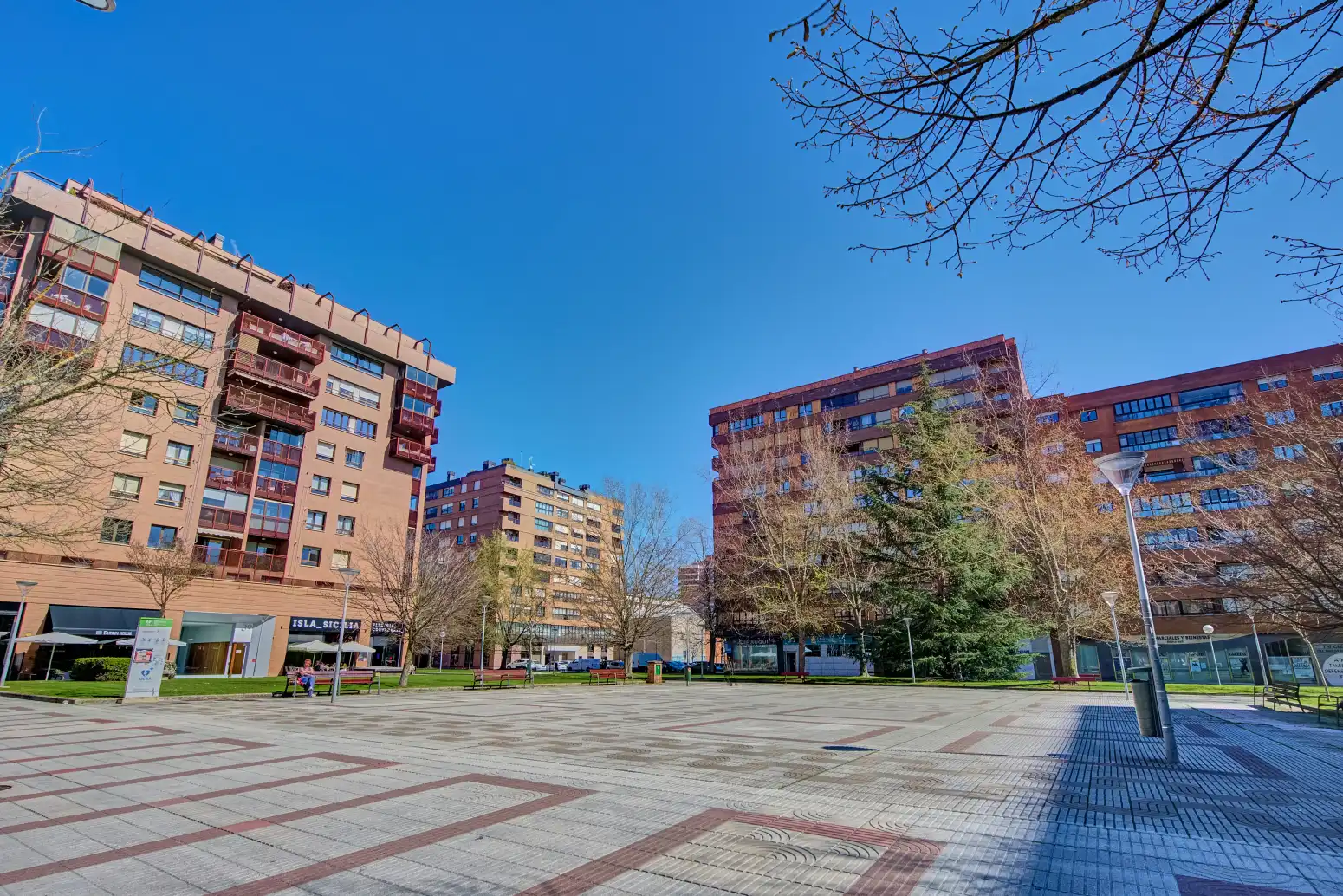 Exterior view of Flat for sale in  Pamplona / Iruña  with Air Conditioner, Heating and Parquet flooring