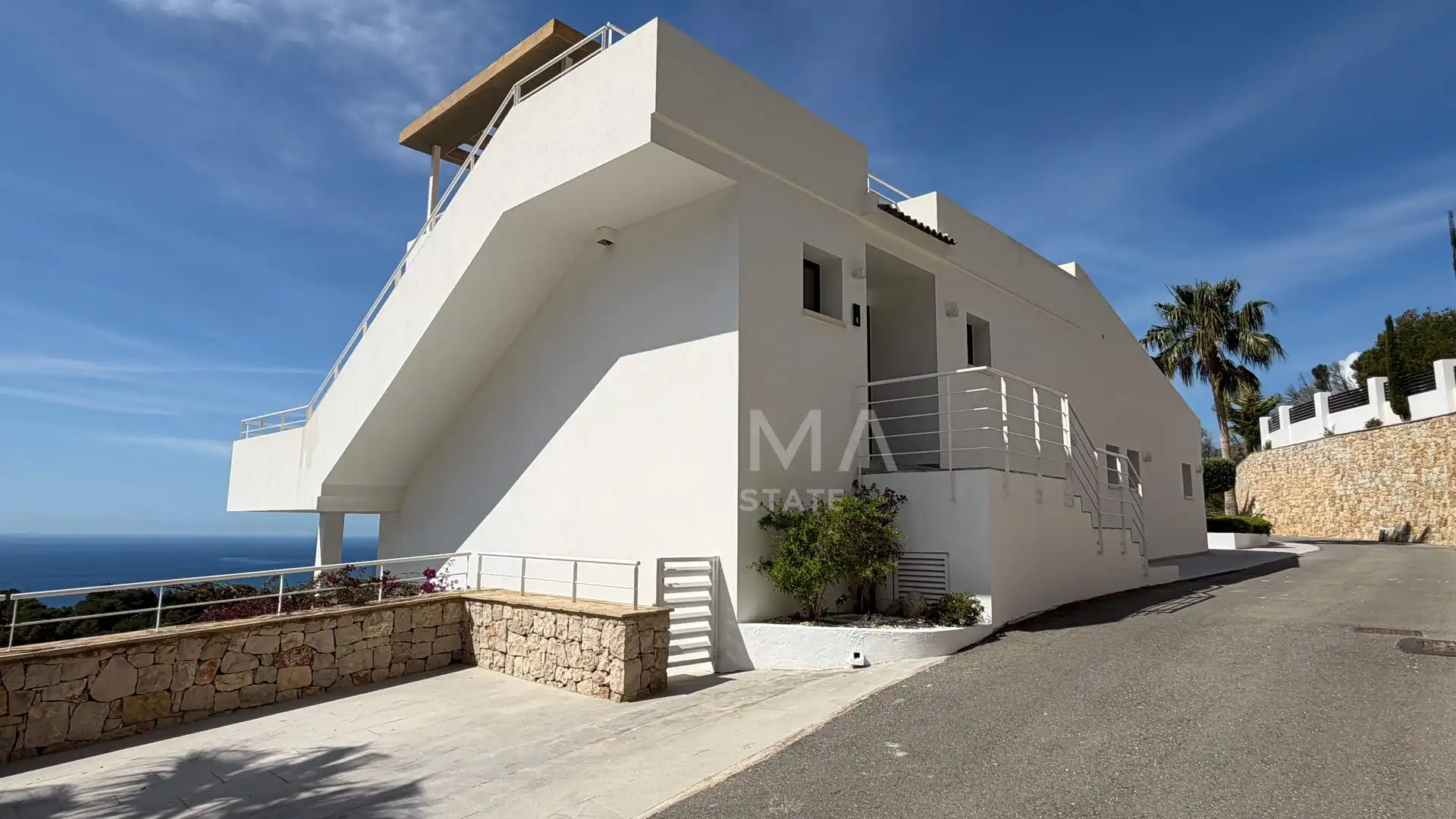 Vista exterior de Casa o chalet en venta en Altea con Calefacción y Piscina