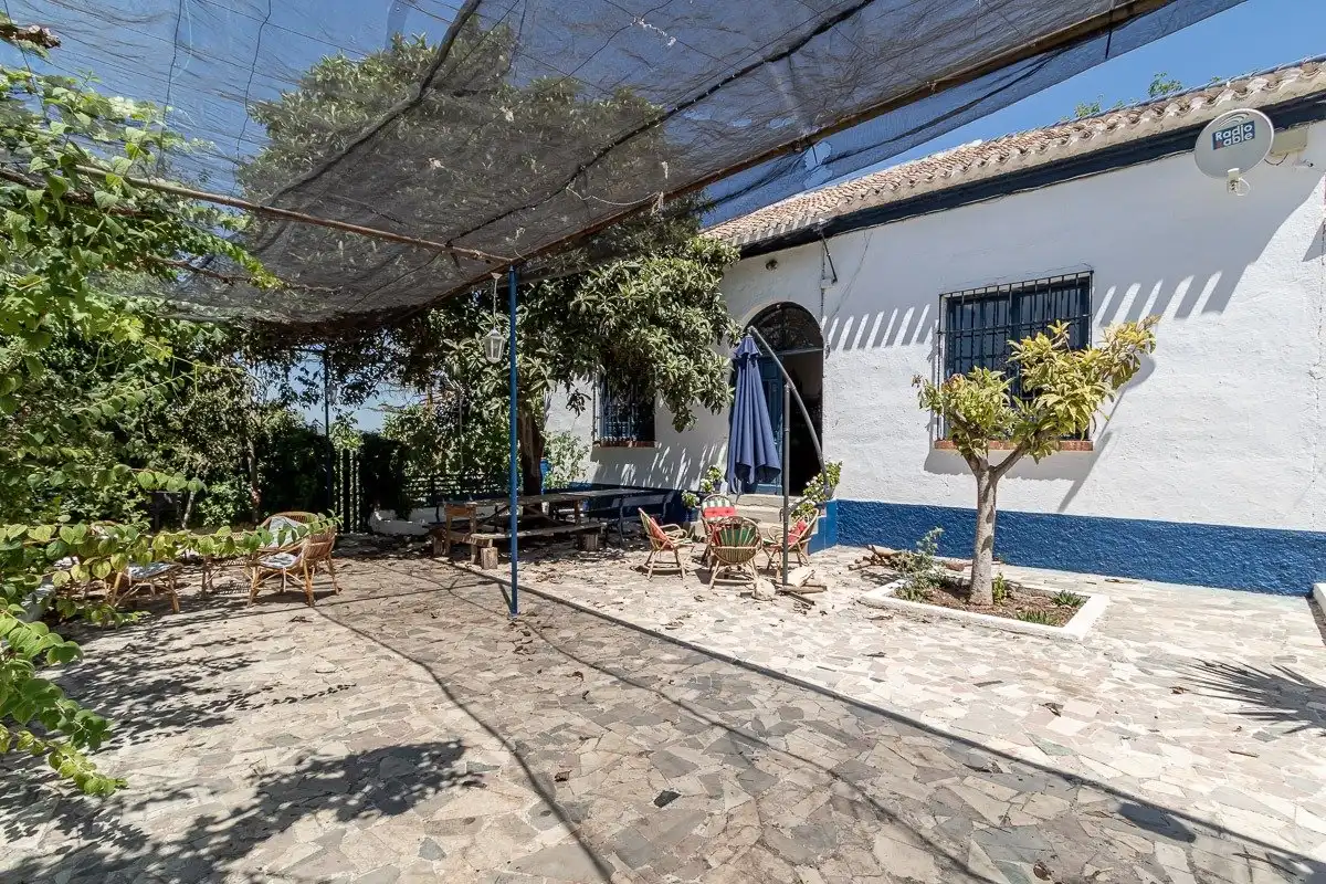 Jardín de Finca rústica en venta en Moclín con Piscina
