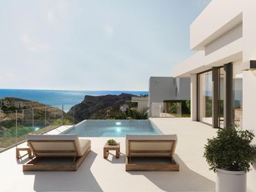 Chalet con piscina en venta en Cumbre del Sol