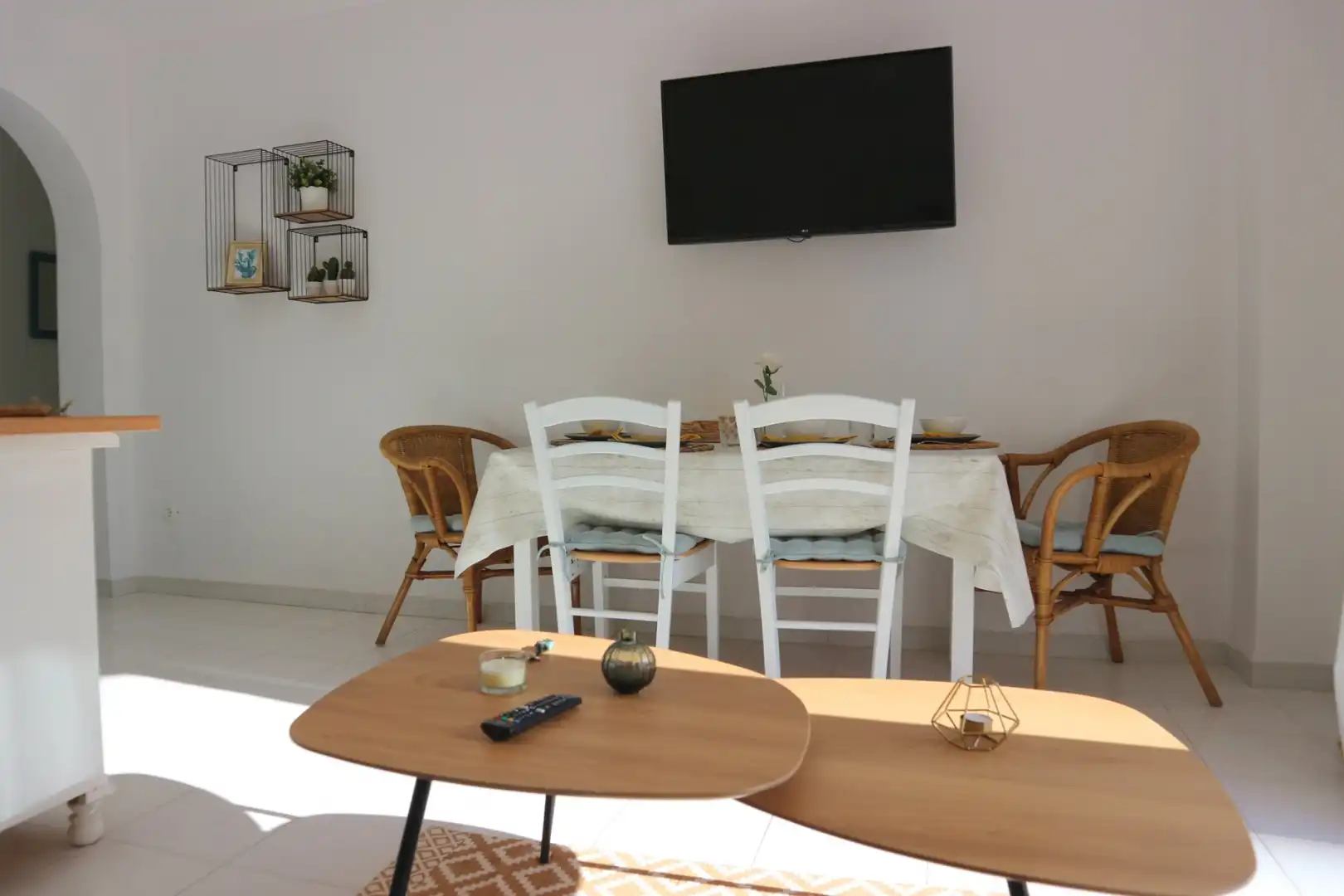 Living room of Apartments for rent in Dénia  with Air Conditioner, Heating and Terrace