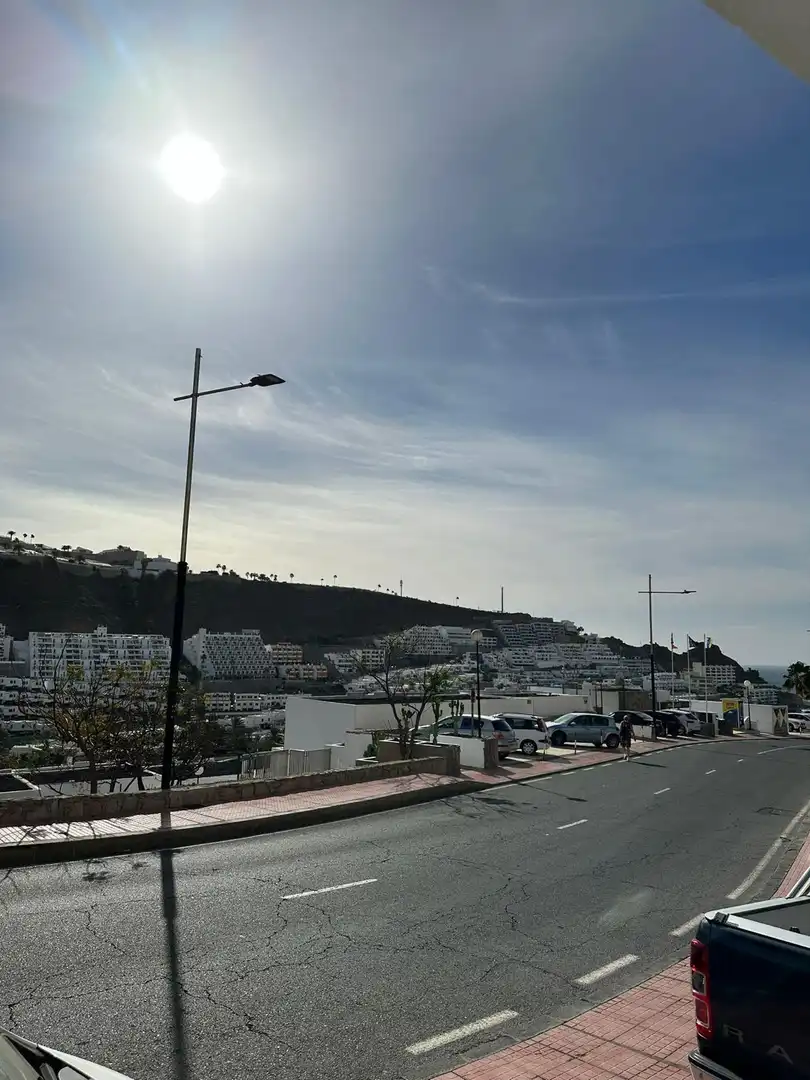 Vista exterior de Apartamento de alquiler en Mogán con Aire acondicionado, Terraza y Amueblado