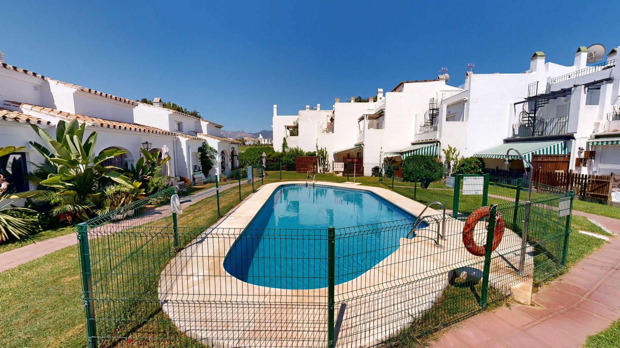 Garden of Single-family semi-detached for sale in Mijas  with Private garden, Terrace and Swimming Pool