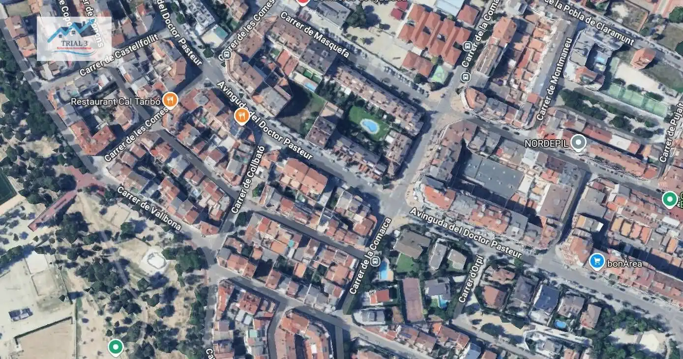 Vista exterior de Pis en venda en Igualada