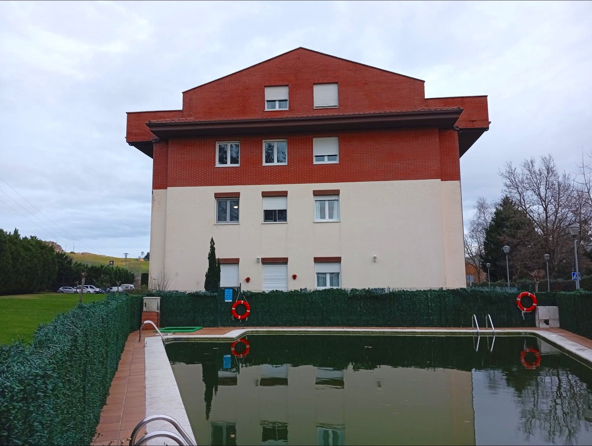 Exterior view of Flat for sale in Entrambasaguas  with Heating, Private garden and Community pool