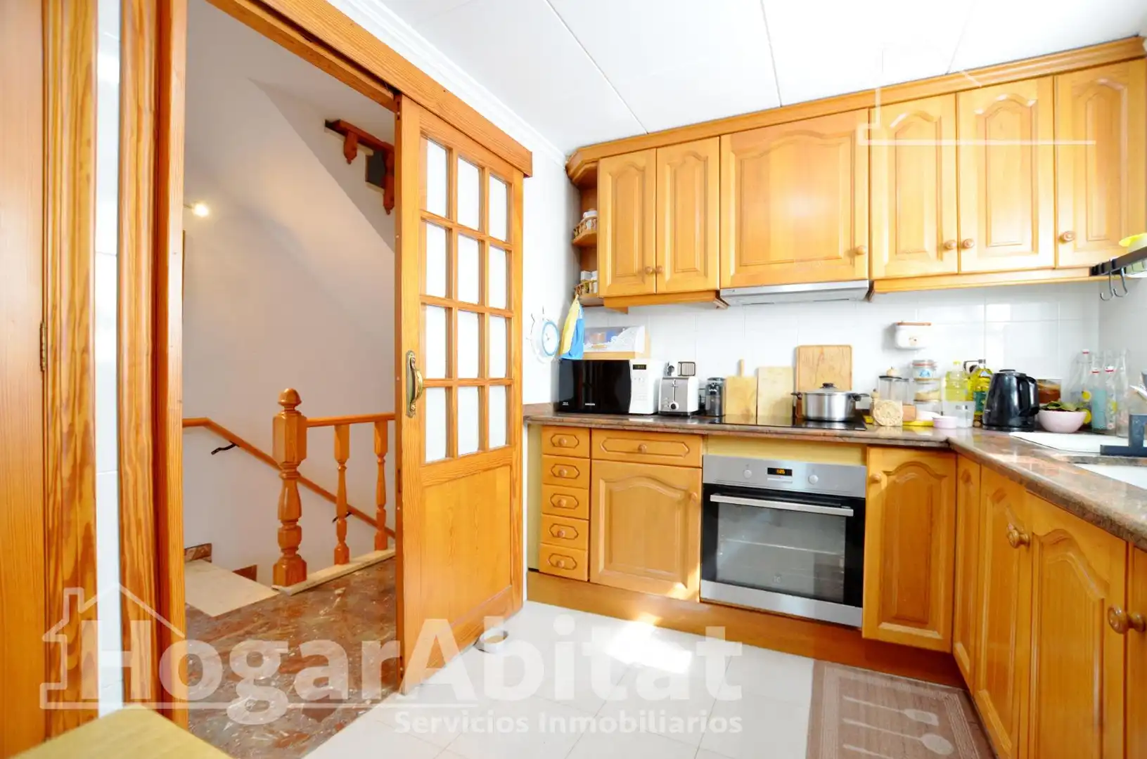 Cocina de Casa o chalet en venta en Cullera con Aire acondicionado, Calefacción y Terraza