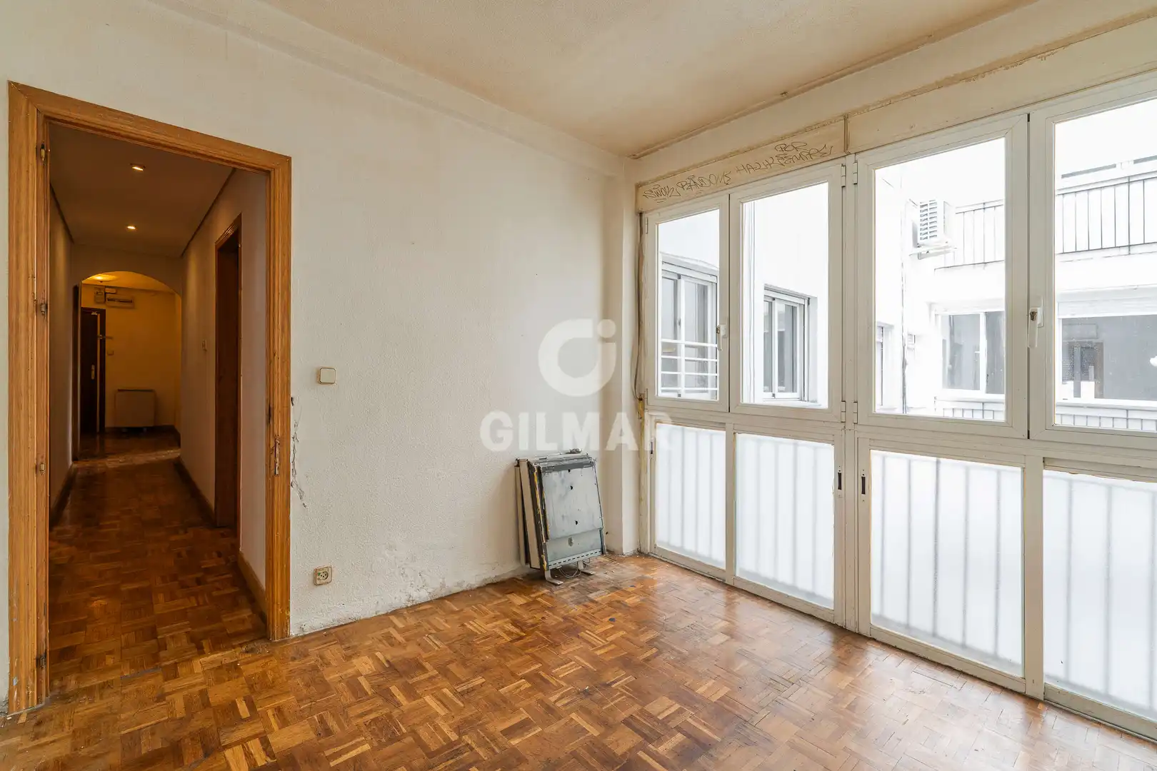 Schlafzimmer von Wohnung zum Verkauf in Madrid mit Heizung und Balkon