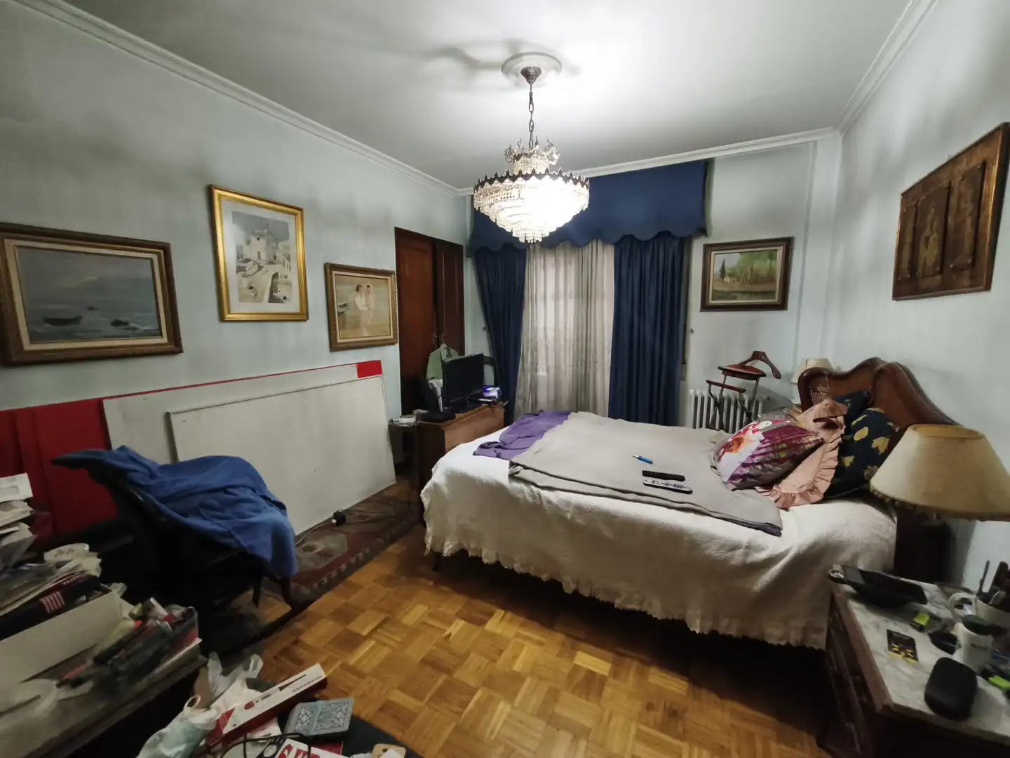 Bedroom of Flat for sale in Ourense Capital   with Heating, Parquet flooring and Oven