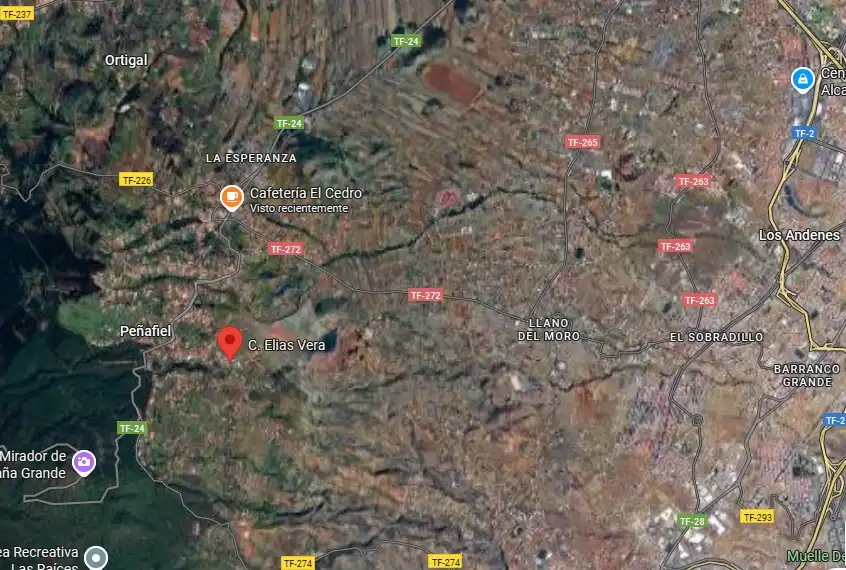 Vista exterior de Finca rústica en venta en El Rosario con Jardín privado, Terraza y Trastero