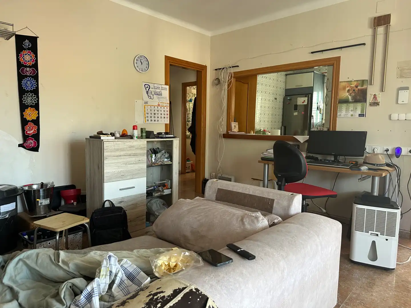 Habitación de Casa o chalet en venta en La Pobla de Montornès   con Aire acondicionado, Calefacción y Jardín privado
