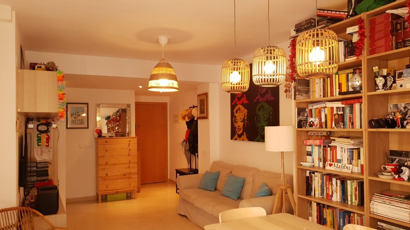 Living room of Flat for sale in Canet d'En Berenguer  with Air Conditioner, Private garden and Terrace