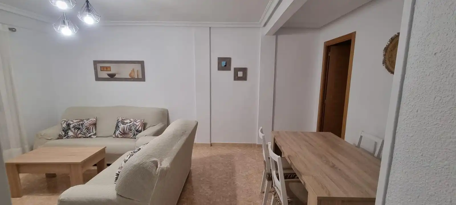 Sala d'estar de Pis de lloguer en San Vicente del Raspeig / Sant Vicent del Raspeig amb Moblat, Forn i Rentadora