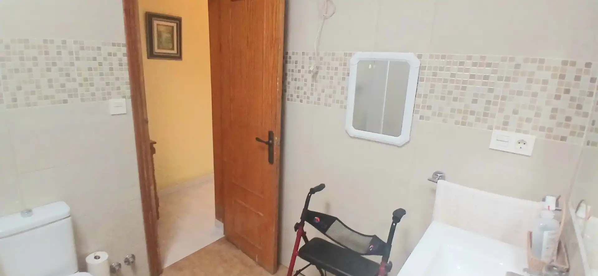Baño de Casa o chalet en venta en Almería con Aire acondicionado, Terraza y Trastero
