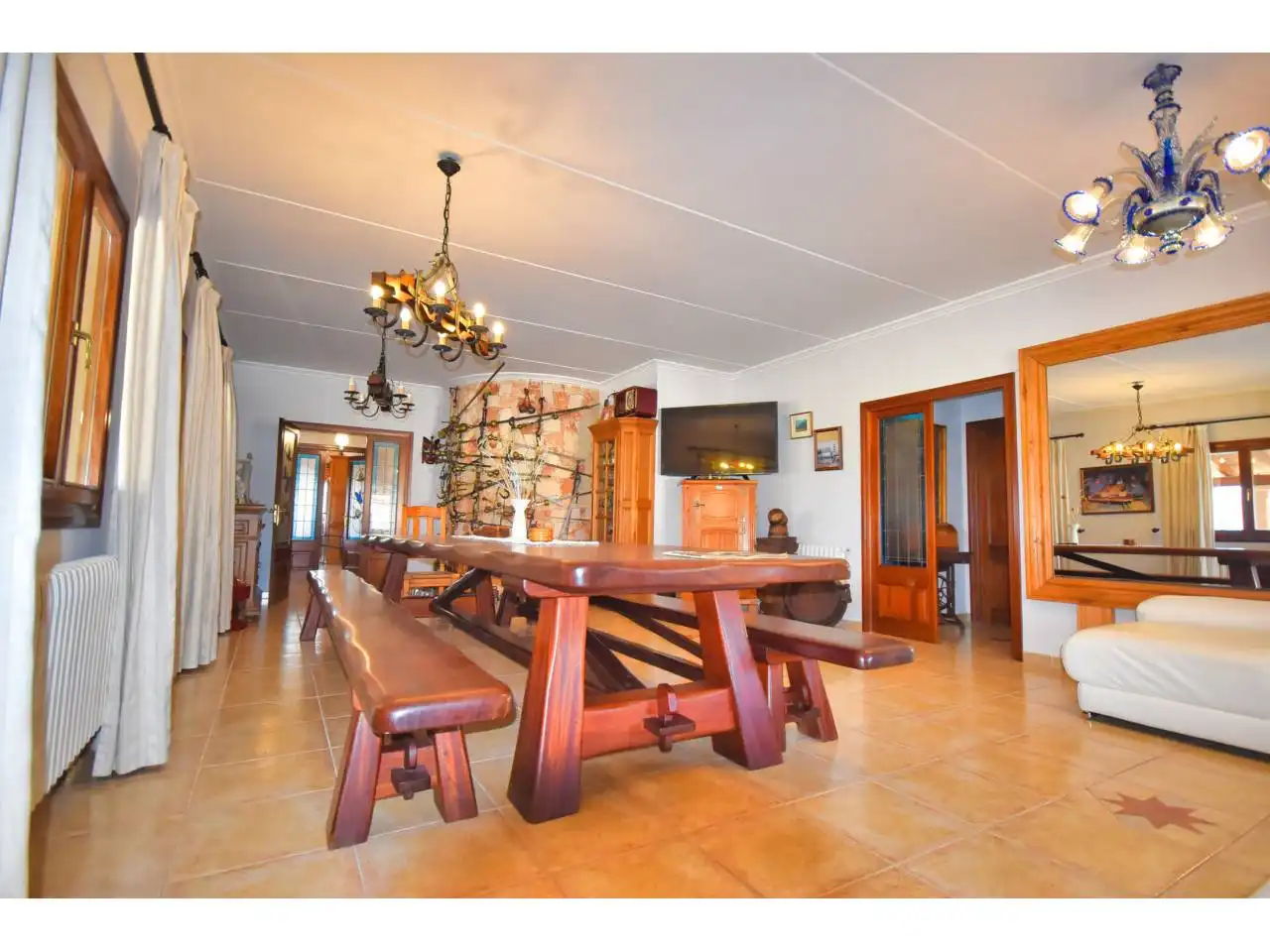 Esszimmer von Country house zum Verkauf in Santa Margalida mit Heizung, Privatgarten und Terrasse