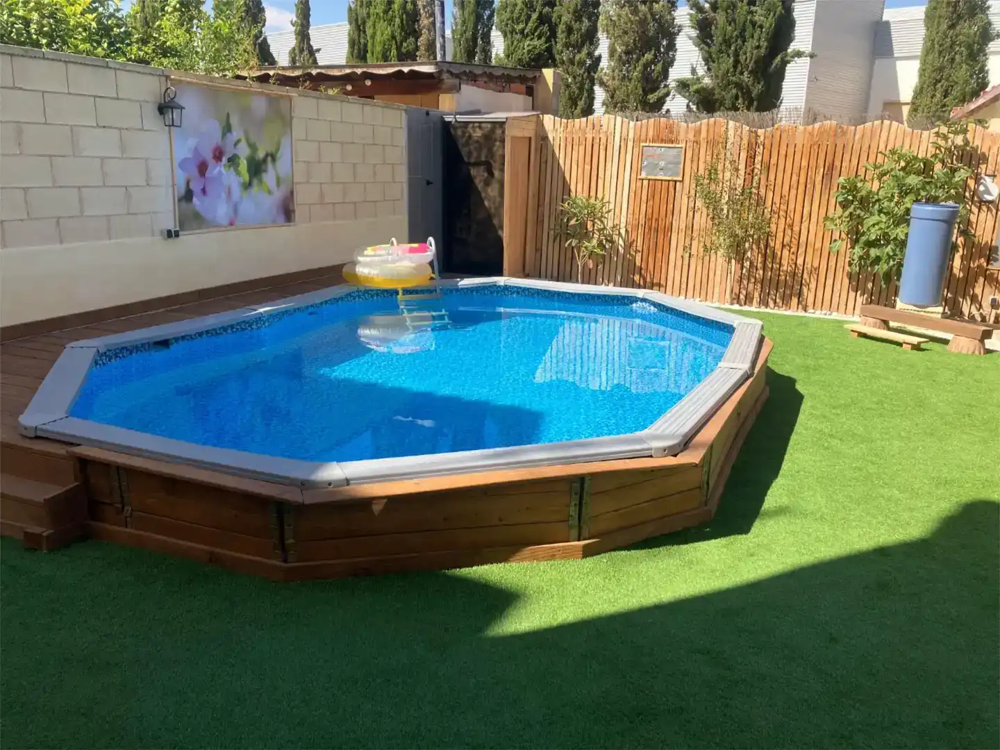 Swimming pool of Flat for rent in El Campello  with Air Conditioner, Private garden and Swimming Pool