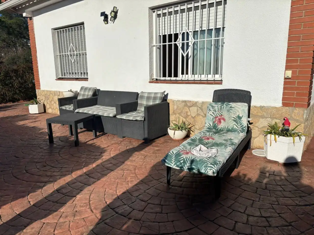 Terrassa de Casa o xalet en venda en Fogars de la Selva amb Calefacció, Jardí privat i Terrassa