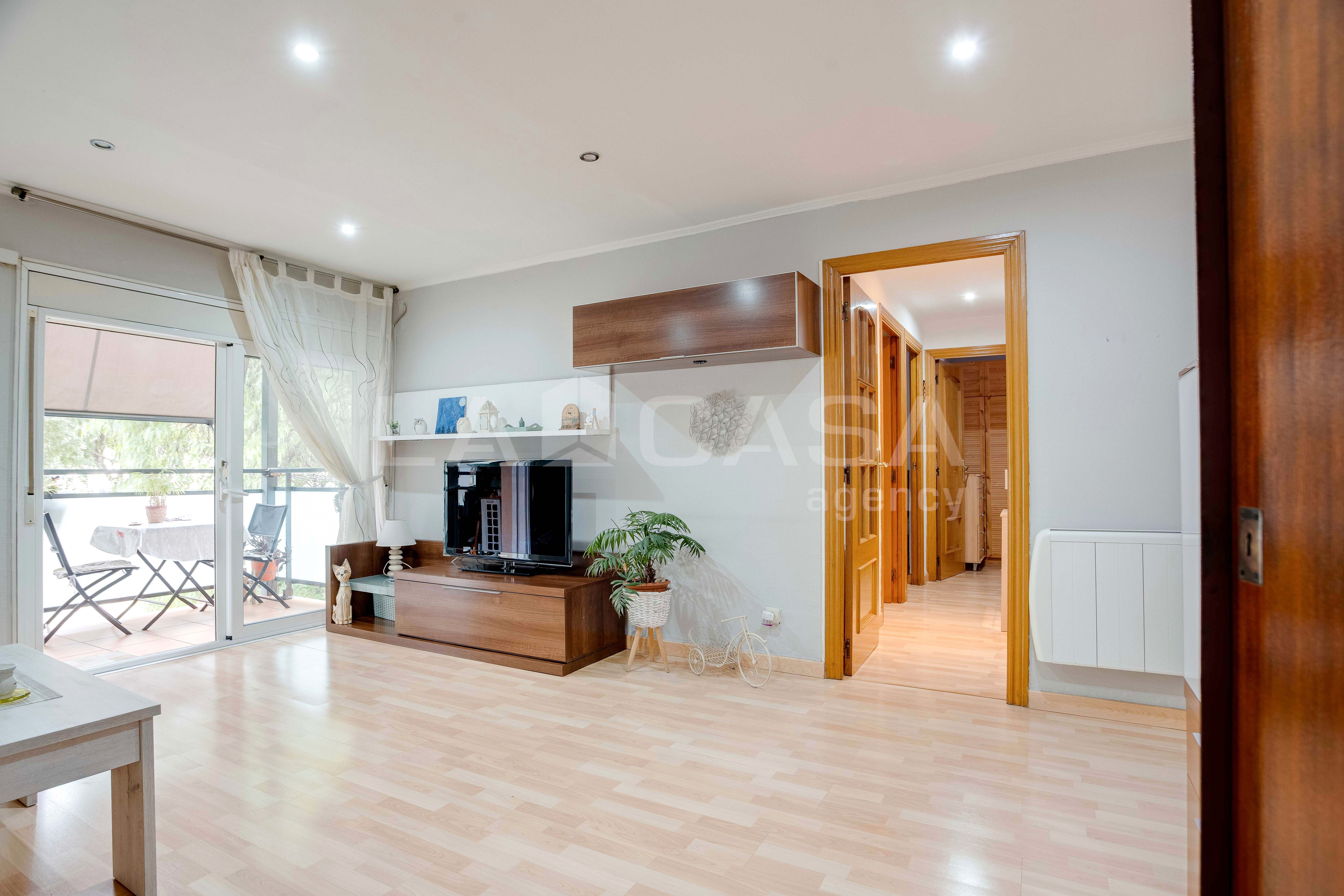 Living room of Flat for sale in  Barcelona Capital  with Heating