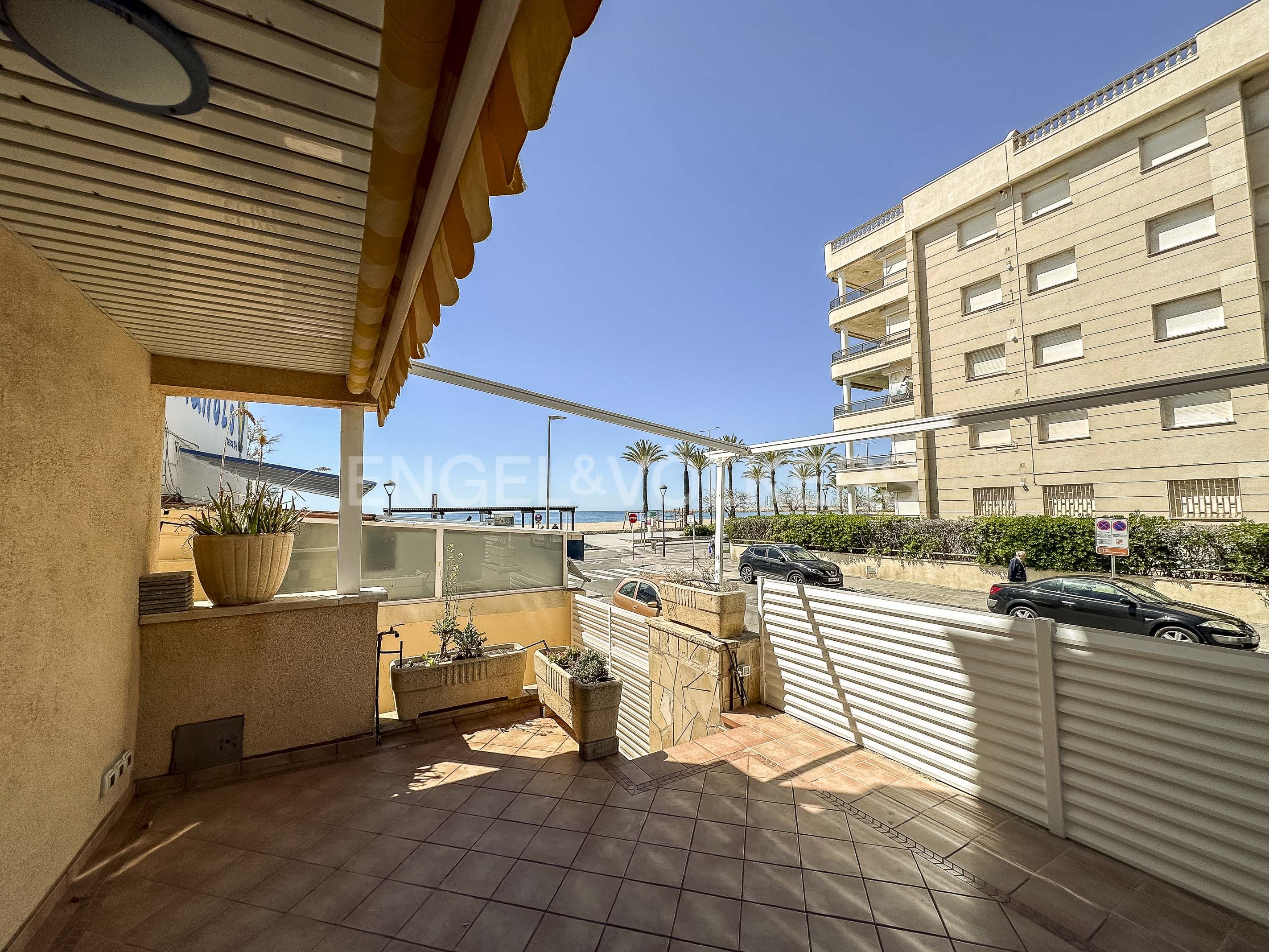 Terraza de Apartamento en venta en Calafell con Aire acondicionado, Calefacción y Jardín privado