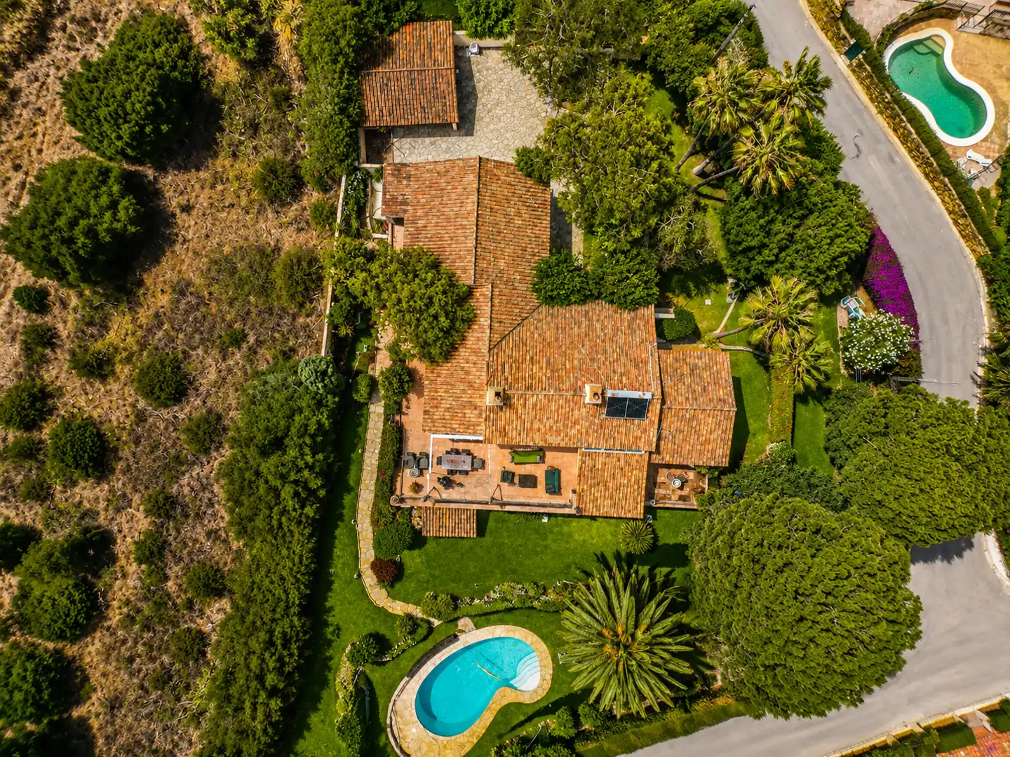 Jardí de Casa o xalet en venda en Estepona amb Aire condicionat, Jardí privat i Terrassa