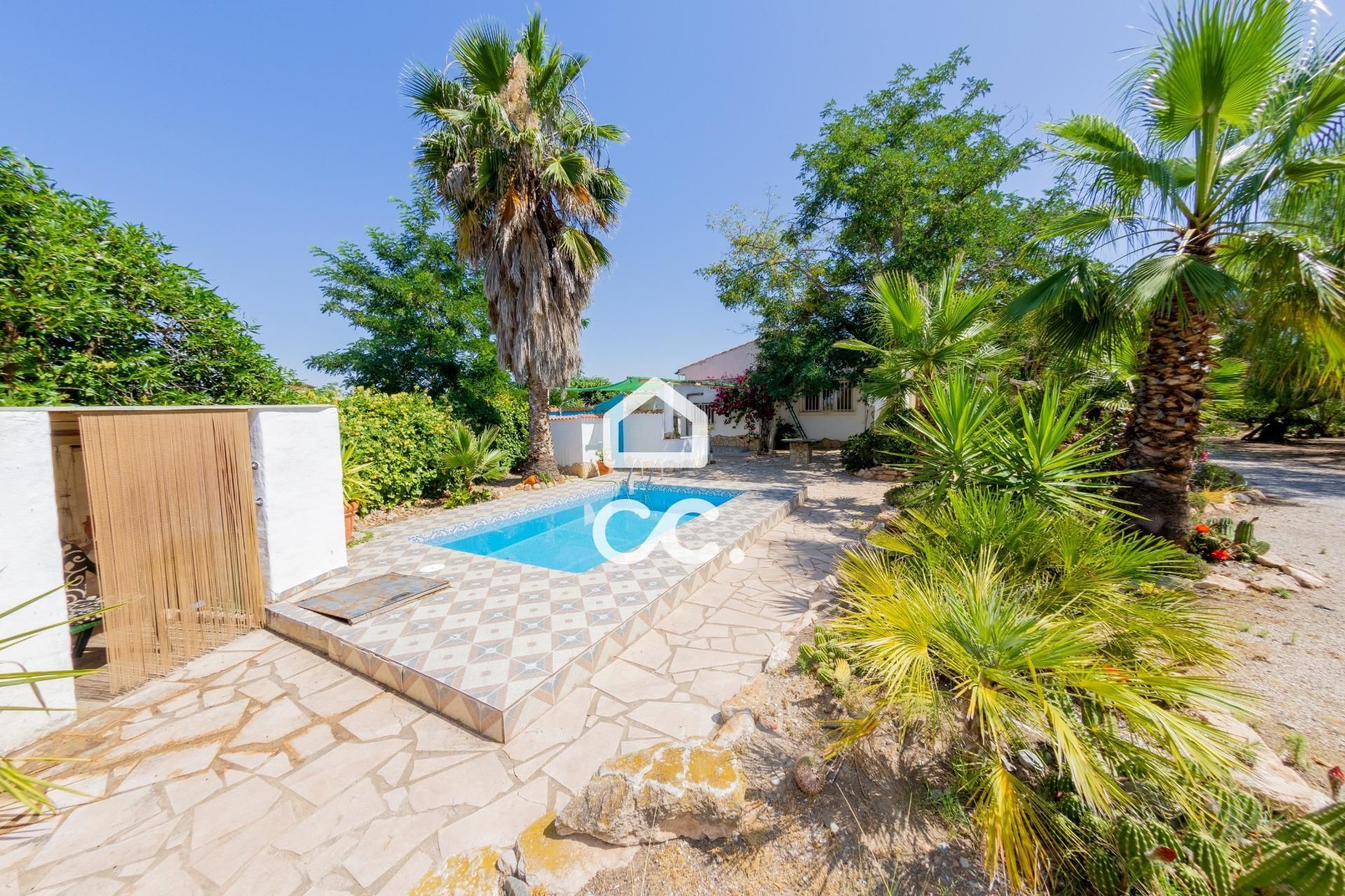 Jardín de Finca rústica en venta en Lorca con Aire acondicionado, Calefacción y Jardín privado