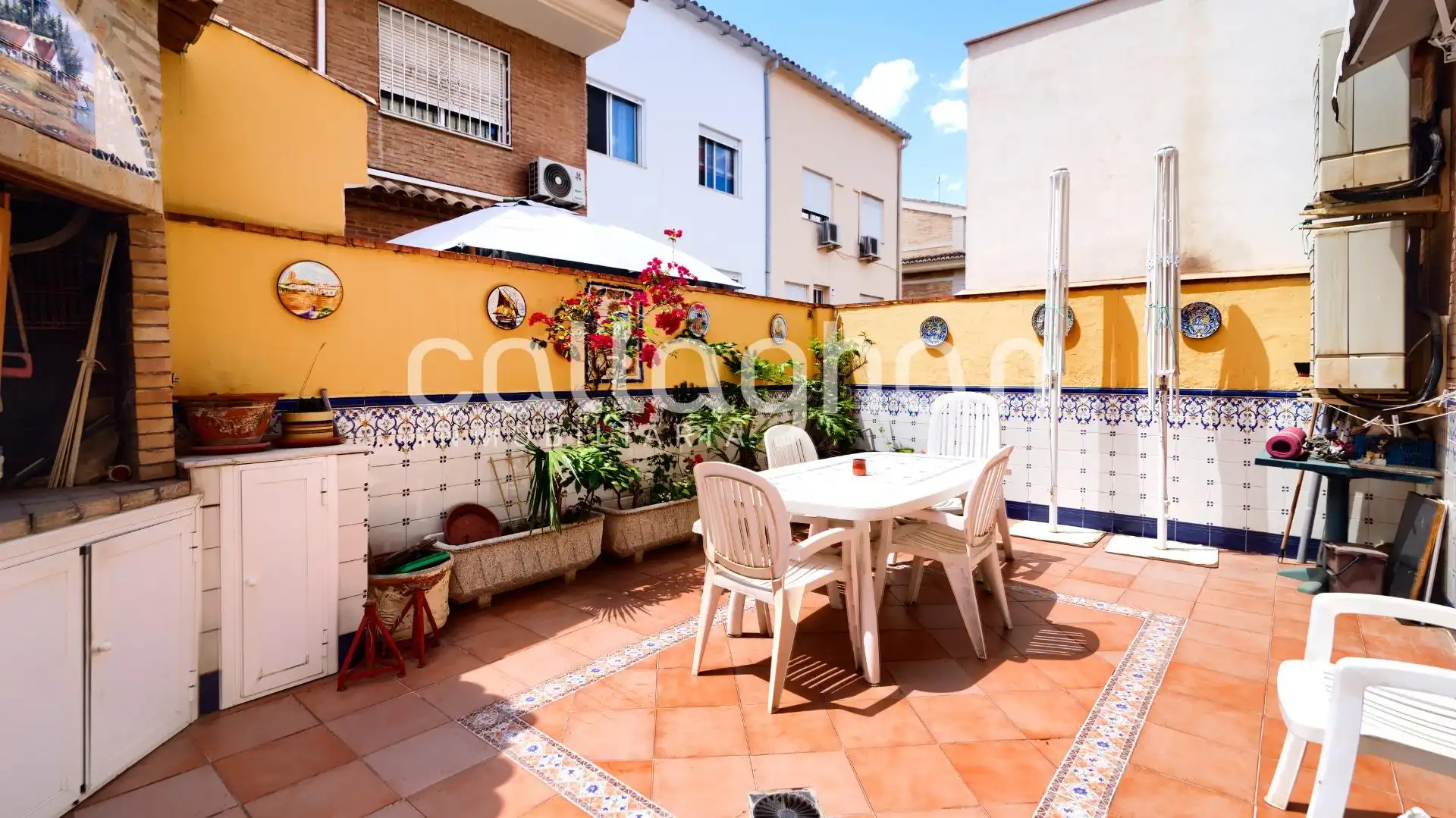Terraza de Casa adosada en venta en Sedaví con Aire acondicionado, Calefacción y Terraza