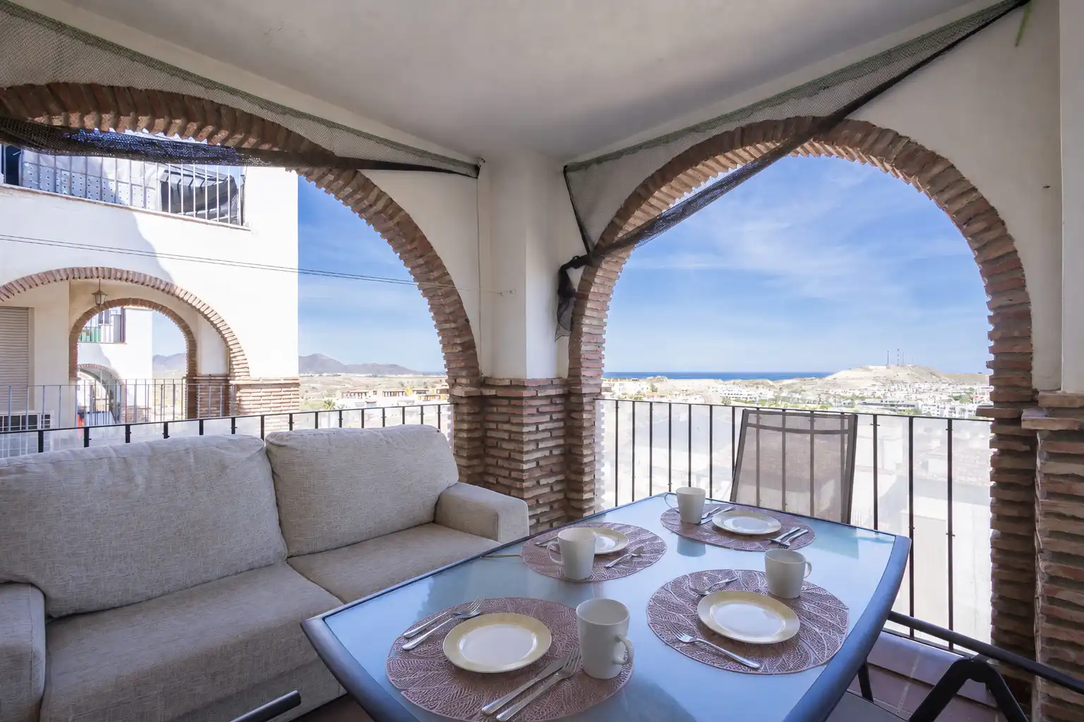 Terrassa de Apartament en venda en Vera amb Aire condicionat, Terrassa i Piscina comunitària