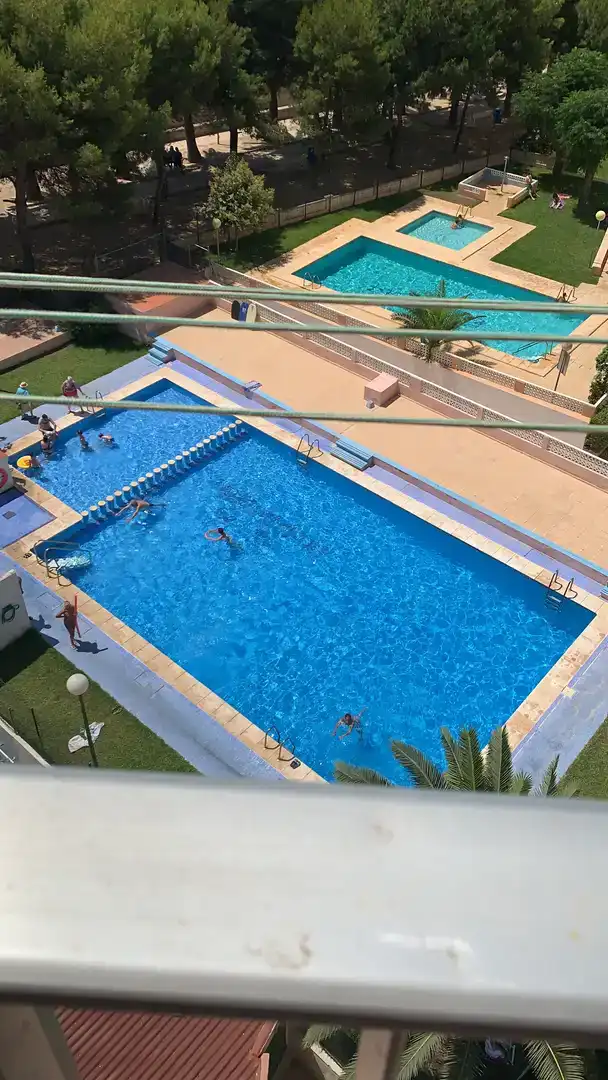 Swimming pool of Flat for sale in Miramar  with Air Conditioner and Swimming Pool