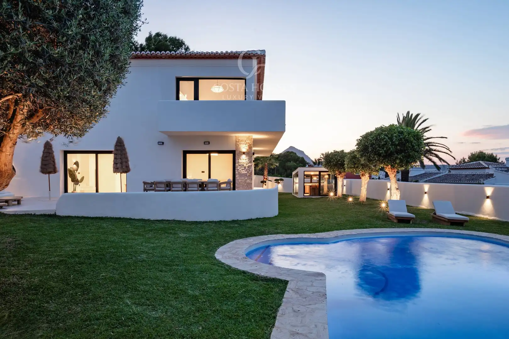 Exterior view of Houses for sale in Jávea / Xàbia  with Air Conditioner, Heating and Private garden