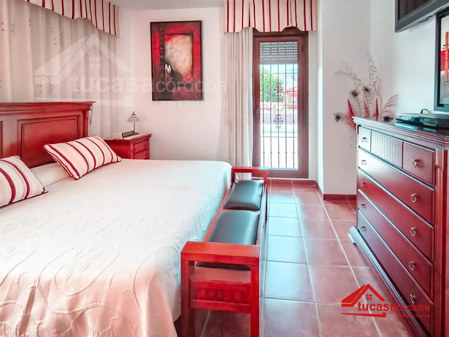 Bedroom of Houses for sale in Córdoba  with Air Conditioner, Terrace and Storage room
