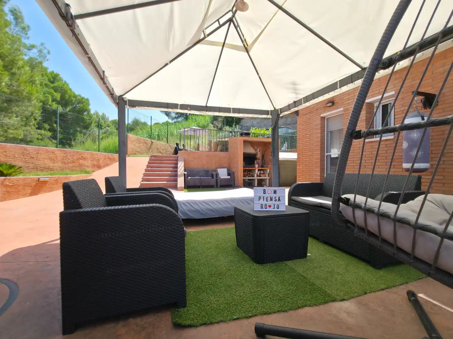Terraza de Casa o chalet en venta en Abrera con Aire acondicionado, Calefacción y Jardín privado
