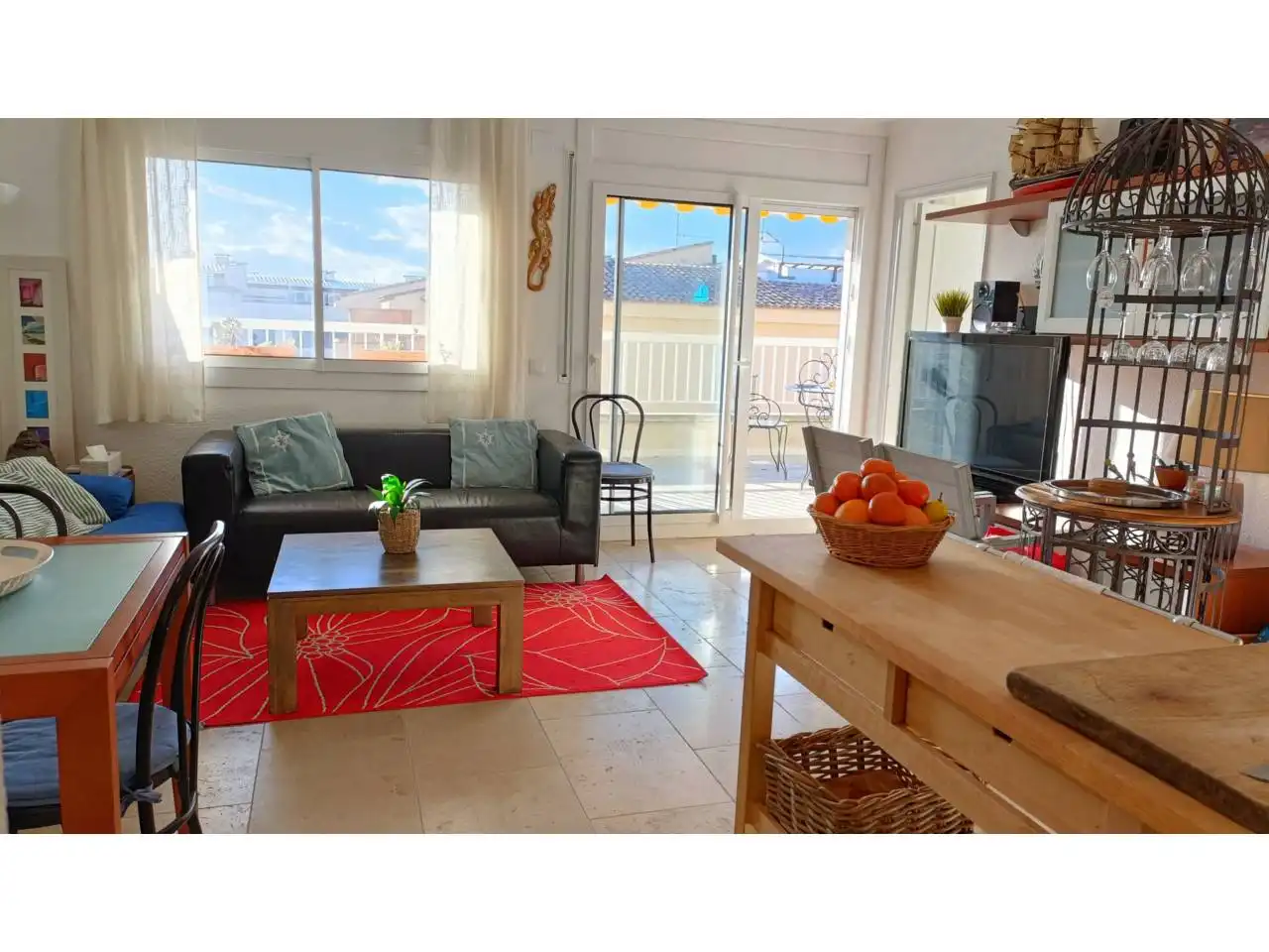 Vista exterior de Piso en venta en L'Escala con Aire acondicionado, Calefacción y Terraza