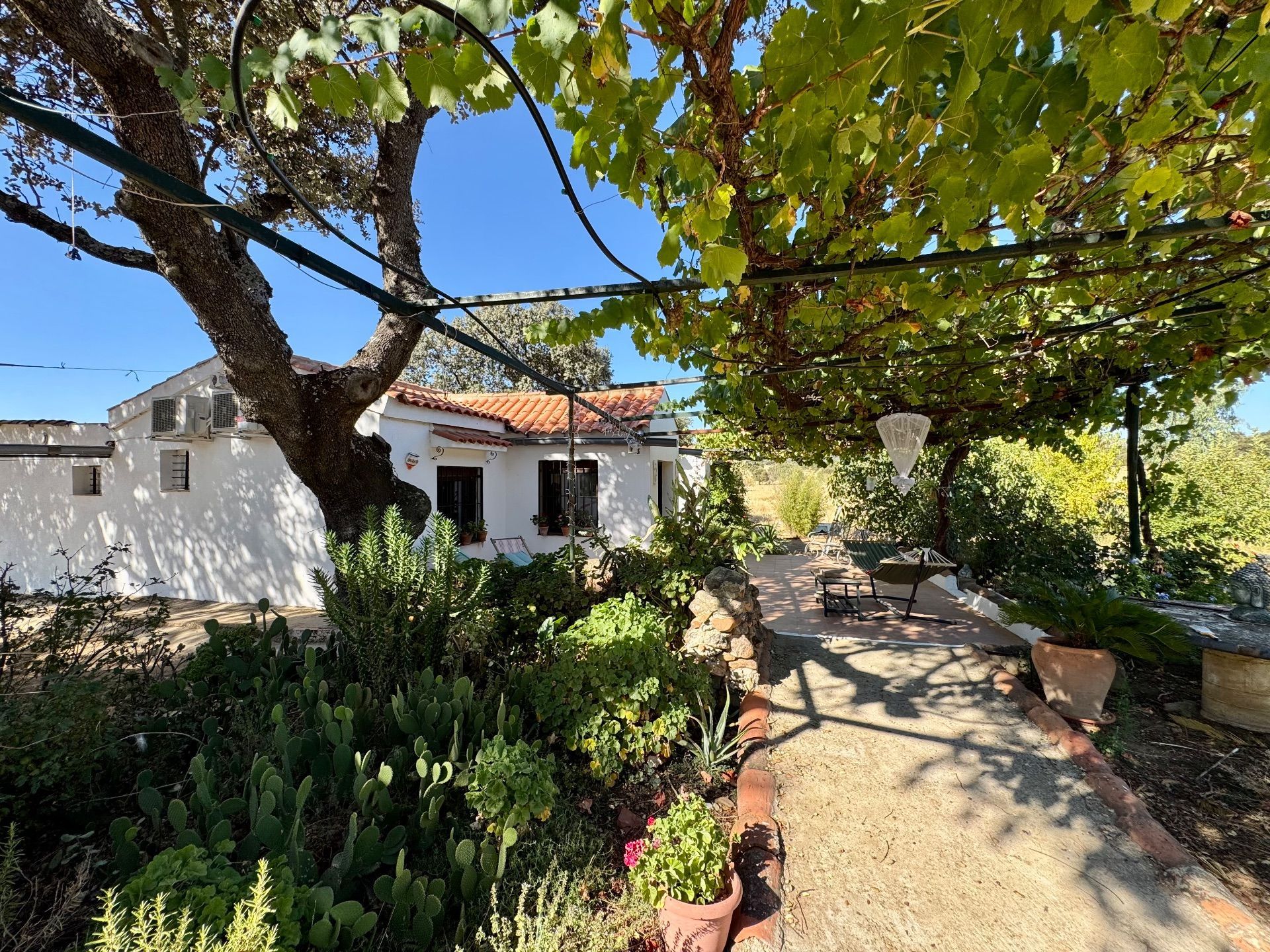 Garden of Country house for sale in Talarrubias  with Air Conditioner, Heating and Swimming Pool