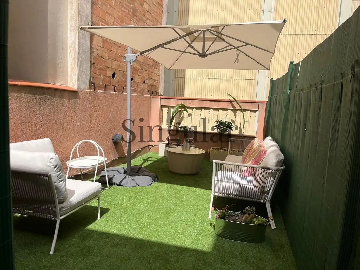 Terrace of Flat for sale in Barcelona  with Air Conditioner and Heating