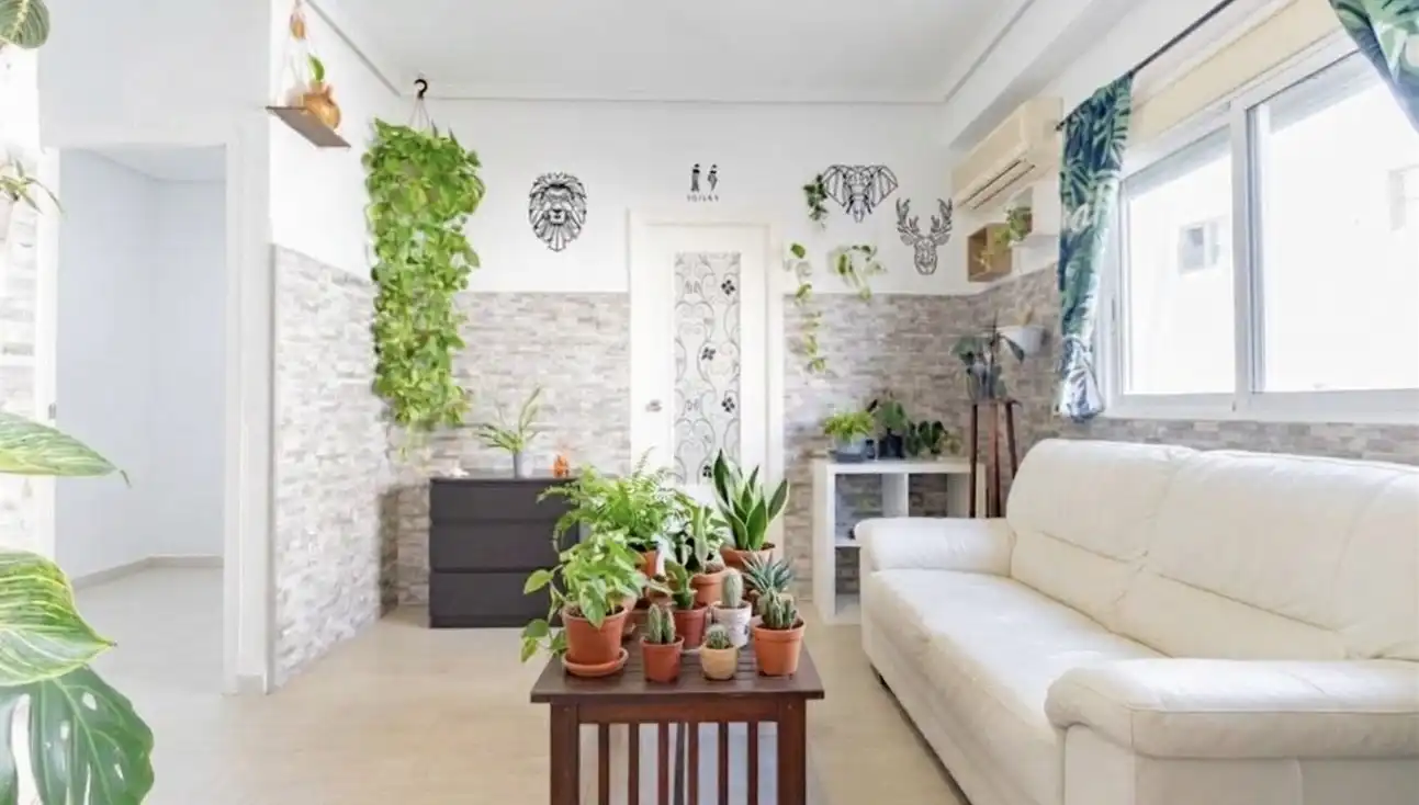 Living room of Flat for sale in El Puig de Santa Maria  with Air Conditioner, Heating and Terrace