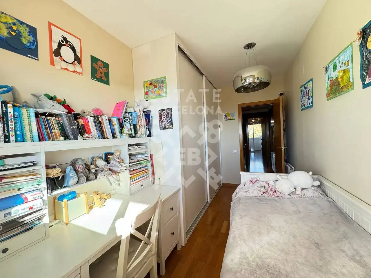 Schlafzimmer von Maisonette zum Verkauf in Sitges mit Klimaanlage, Heizung und Privatgarten