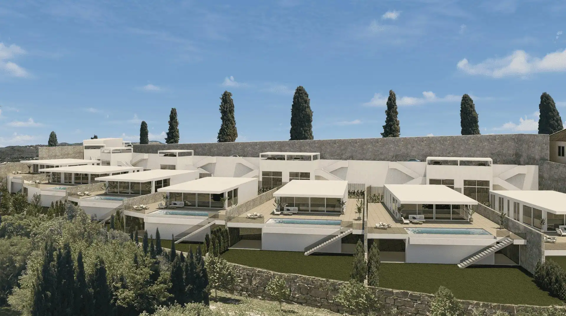 Exterior view of Houses for sale in Mijas Golf